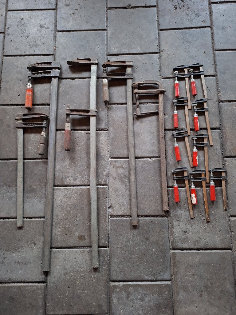 Lijmtangen, Ophalen, Gebruikt
