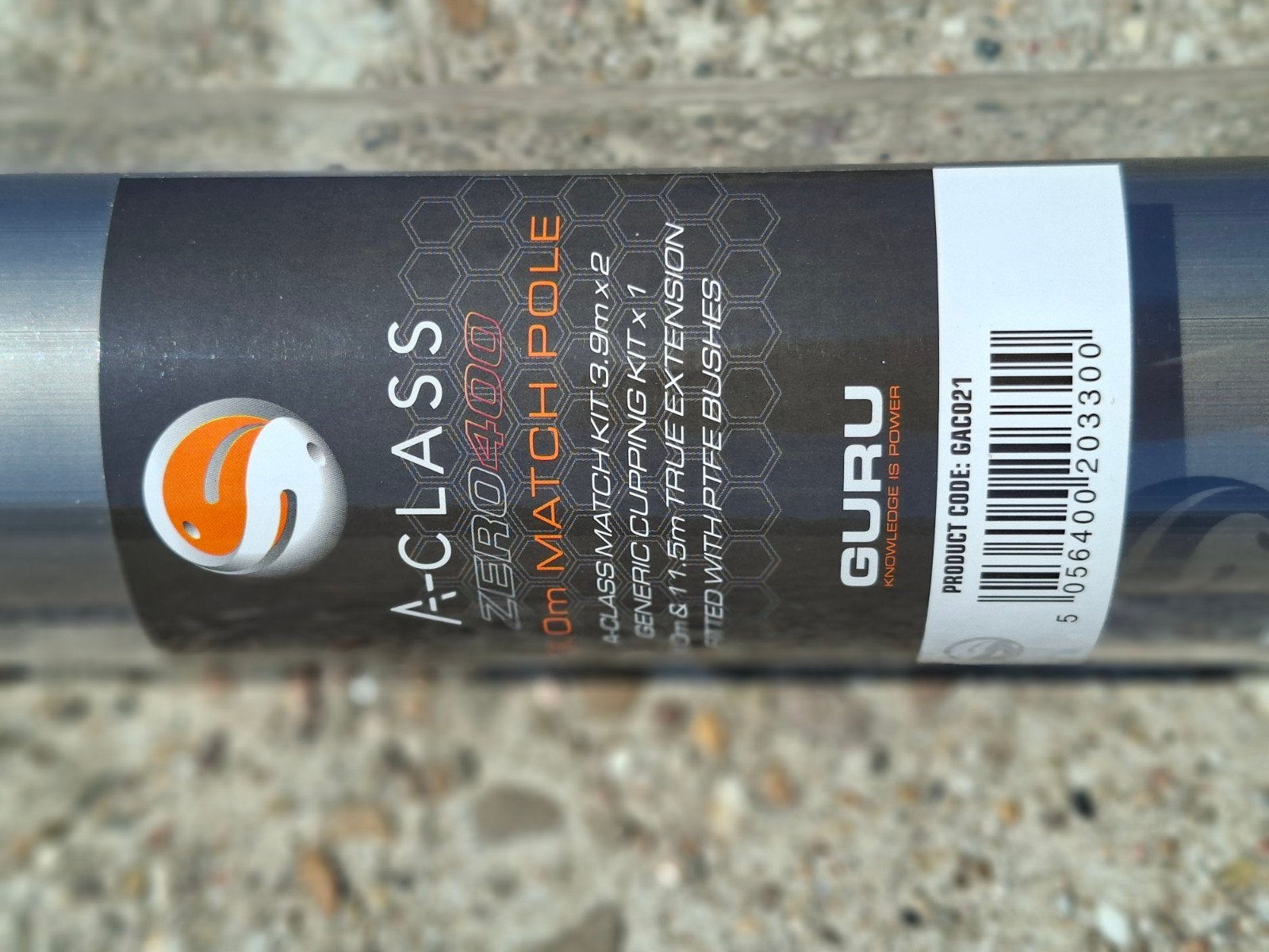 Guru A-Class Zero 400 Match Pole 13m Vaste Hengel, Ophalen of Verzenden, Nieuw, Vaste hengel