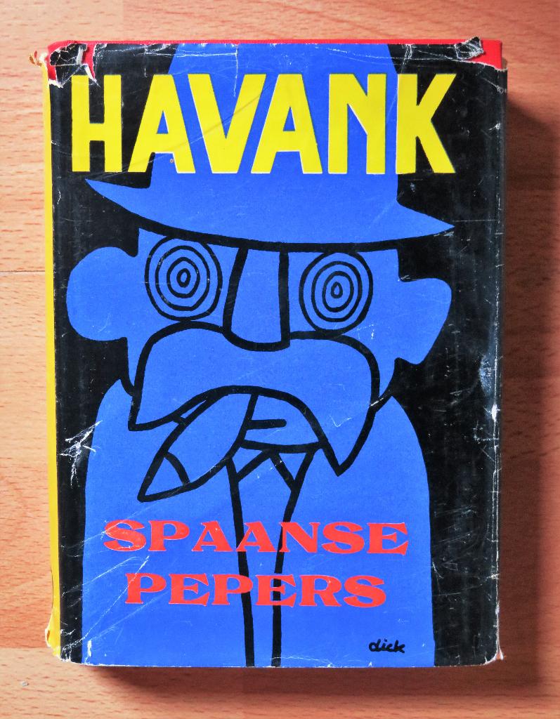Havank: Spaanse Pepers ( 1e druk 1954 HC + omslag ), Ophalen of Verzenden, Gelezen