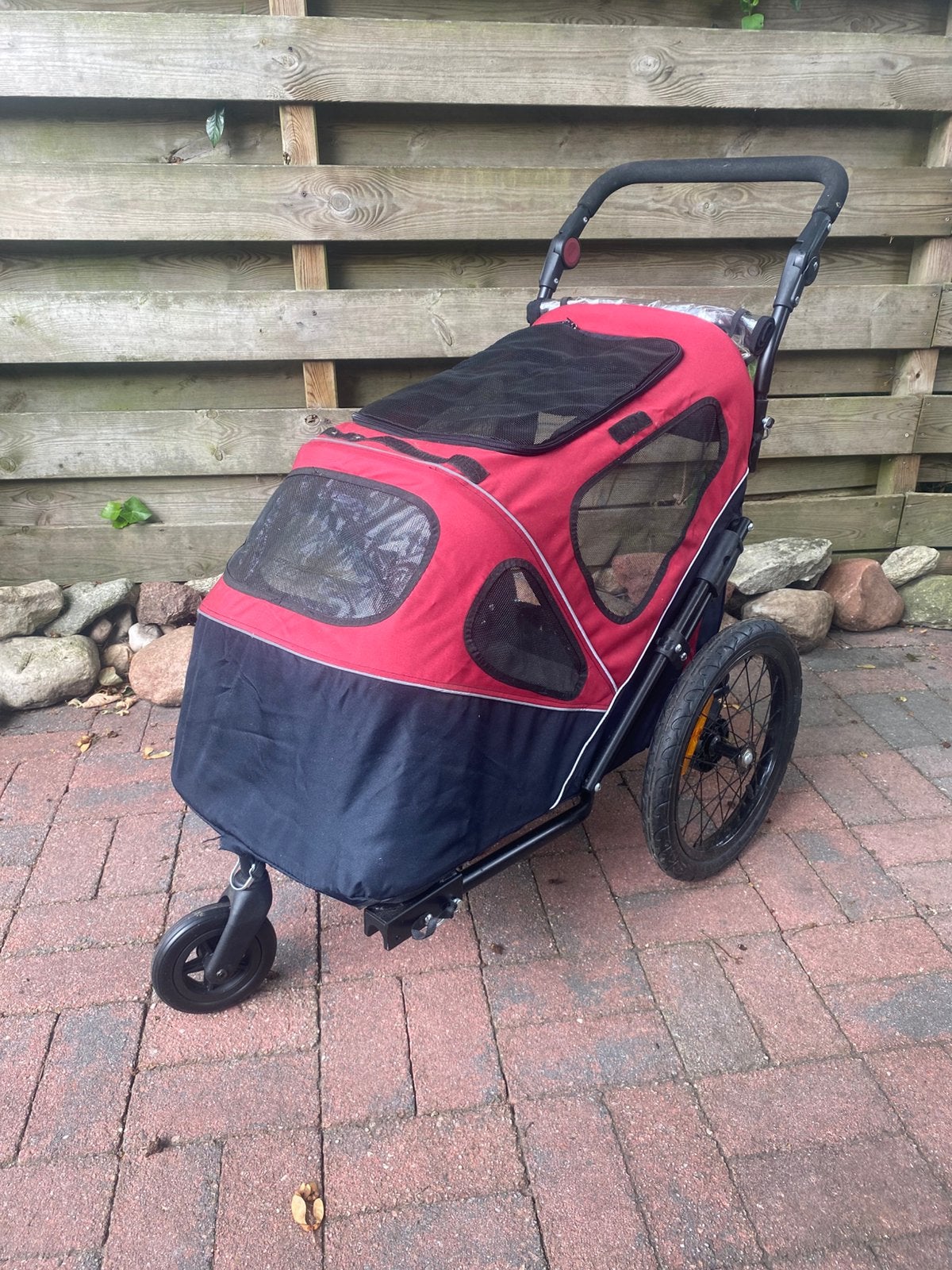 Duvo hondenkar/buggy, Ophalen, Zo goed als nieuw