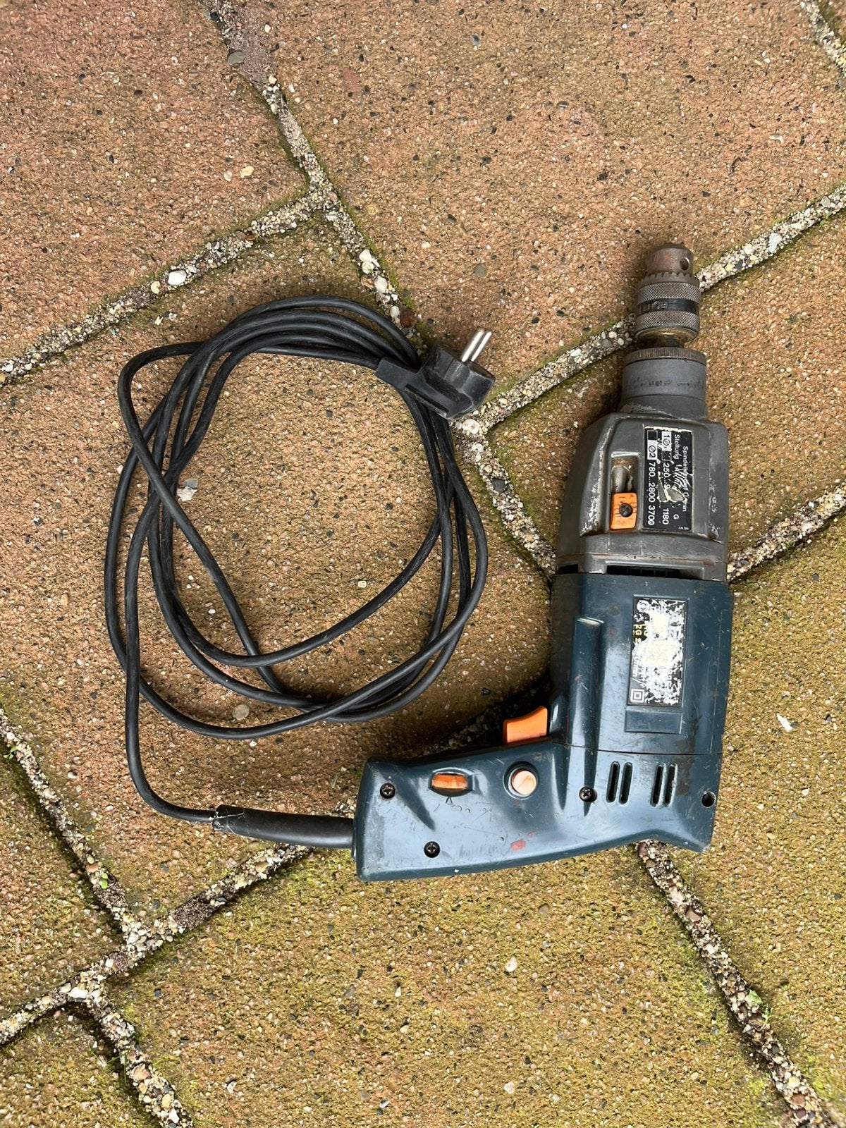 Boormachine AEG, Ophalen, Gebruikt, Boormachine, Variabele snelheid