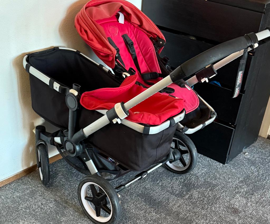 Bugaboo duo wagen, Kinderen en Baby's, Kinderwagens en Combinaties, Ophalen, Gebruikt, Bugaboo, Combiwagen