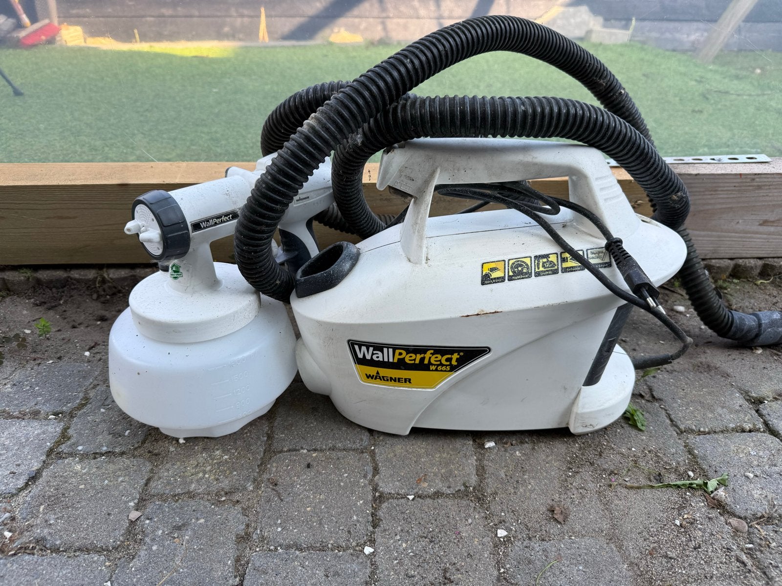 Wagner WallPerfect W 665 Verfspuit, Ophalen of Verzenden, Gebruikt, Verfspuit of Verfpomp