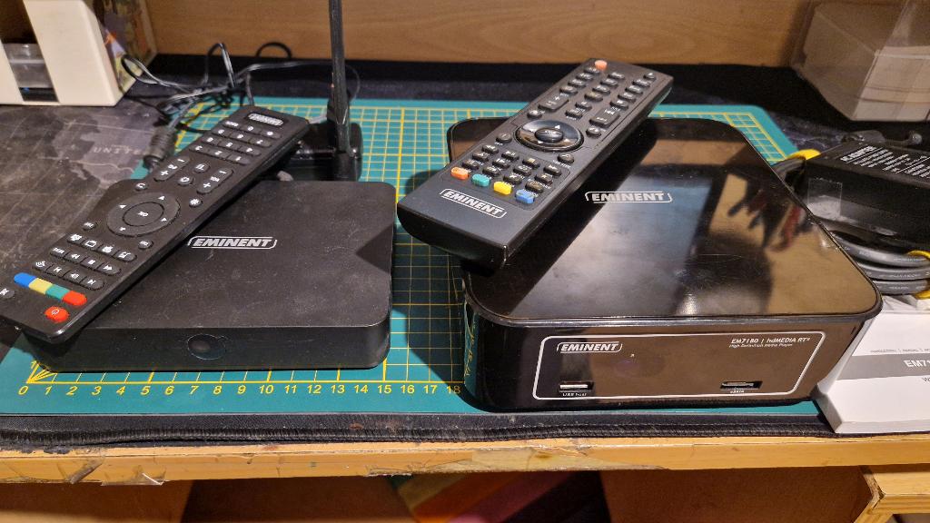 Eminent EM7180 EN EM7580 mediaplayer/streamer, Ophalen of Verzenden, Zo goed als nieuw, HDMI, Zonder harde schijf