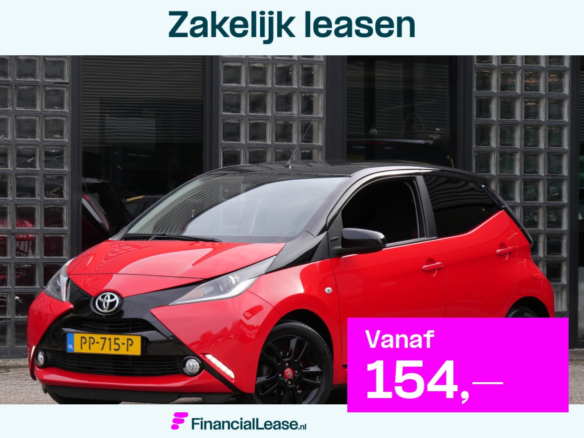 Toyota Aygo 1.0 X-CITE/ CAMERA/ NL-AUTO 1STE EIGENAAR, Voorwielaandrijving, Stof, Gebruikt, Euro 6