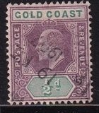3741 - Goudkust Michel 45 gestempeld , Koning Edward VII, Verzenden, Overige landen, Gestempeld