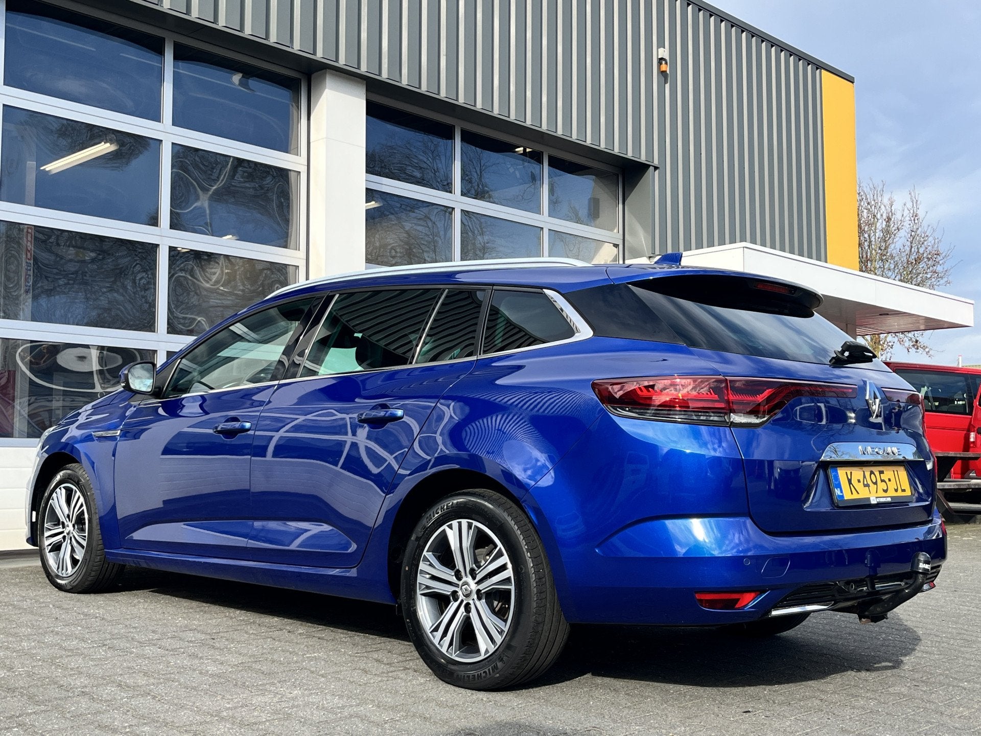 Renault Mégane Estate 1.3 TCe Intens Airco Trekhaak 1700kg, Auto's, Voorwielaandrijving, Gebruikt, 4 cilinders, Blauw