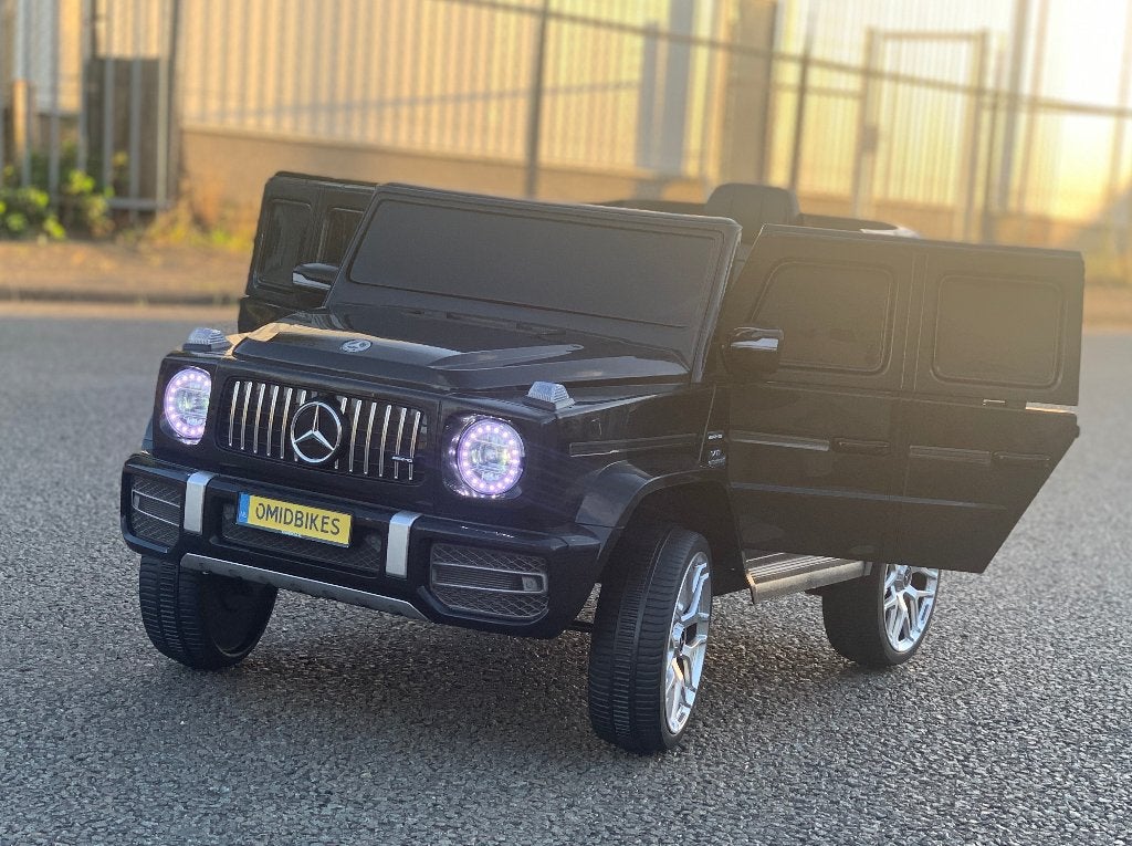 Mercedes G63 AMG 12v Metallic zilver Bluetooth / Afst. NIEU, Ophalen of Verzenden, Nieuw, Overige typen