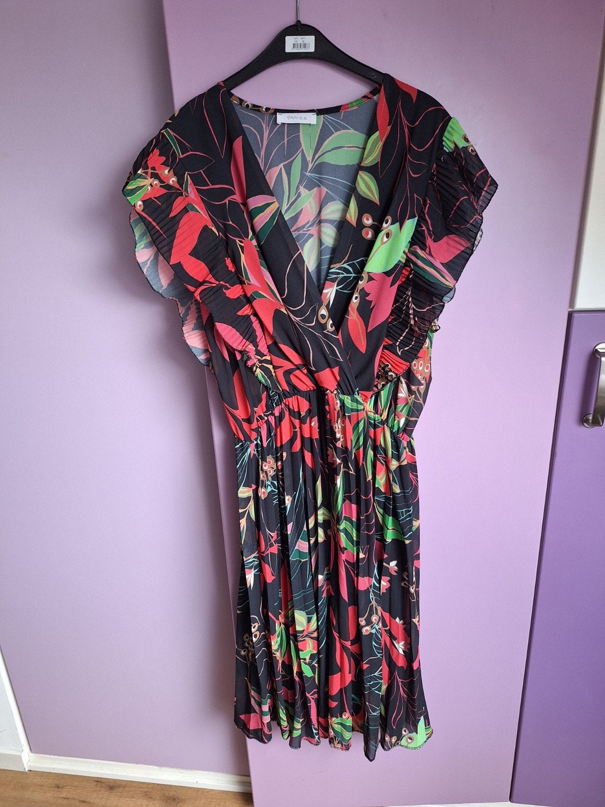 Jurk van Paprika 48-50, Ophalen of Verzenden, Zo goed als nieuw, Maat 46/48 (XL) of groter, Onder de knie