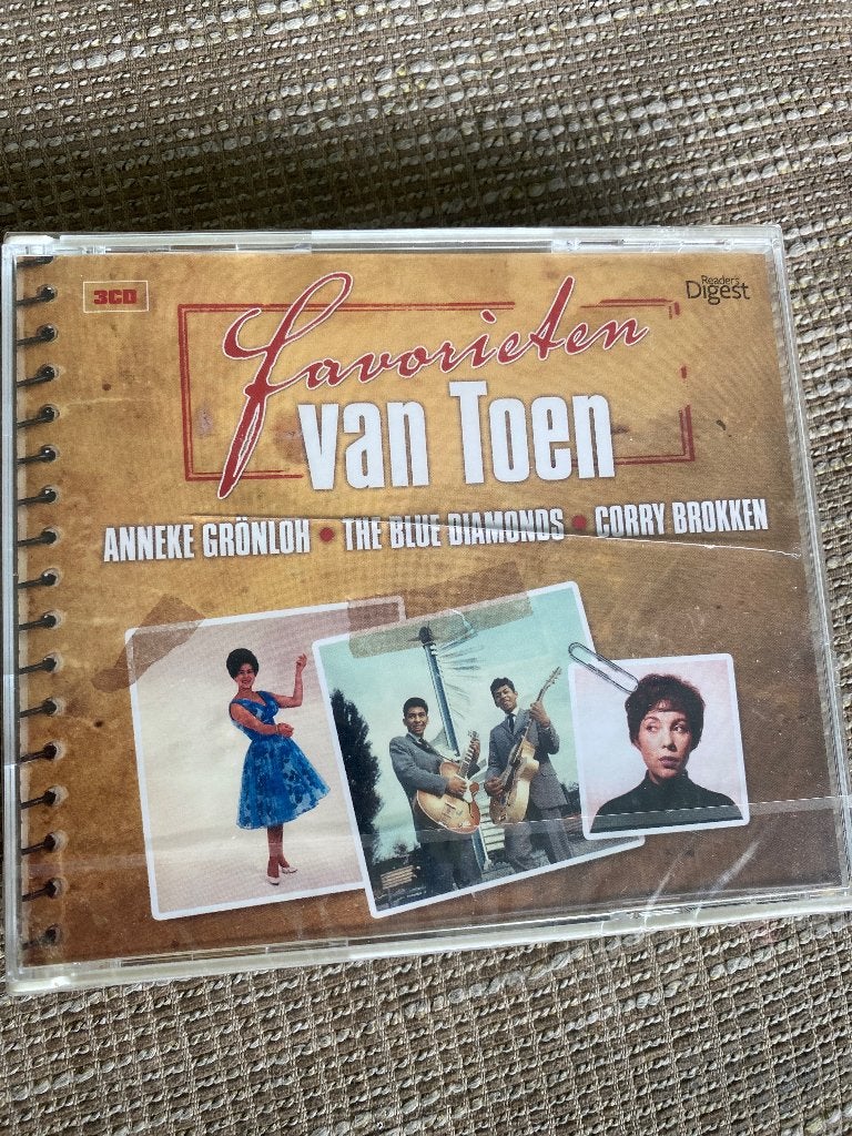 CD Box: Favorieten van Toen - Anneke Grönloh, Blue Diamonds, Boxset, Ophalen of Verzenden, Pop, Nieuw in verpakking