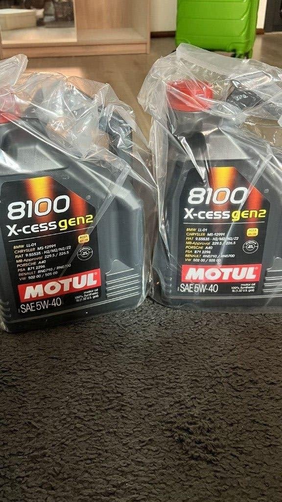 5W40 Motorolie + Oliefilter, Ophalen of Verzenden