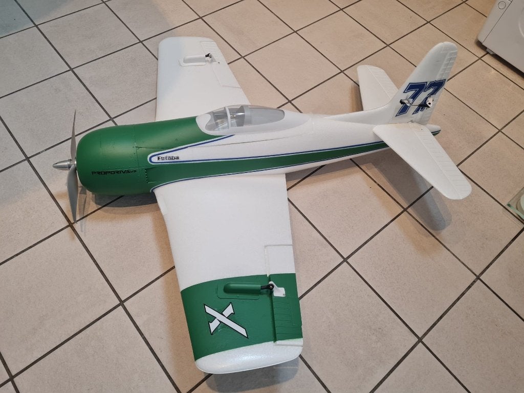 Durafly (PNF) Rare Bear Reno Racer 680mm EPO (Green/White), Hobby en Vrije tijd, Ophalen of Verzenden, Nieuw, Elektro, RTF (Ready to Fly)