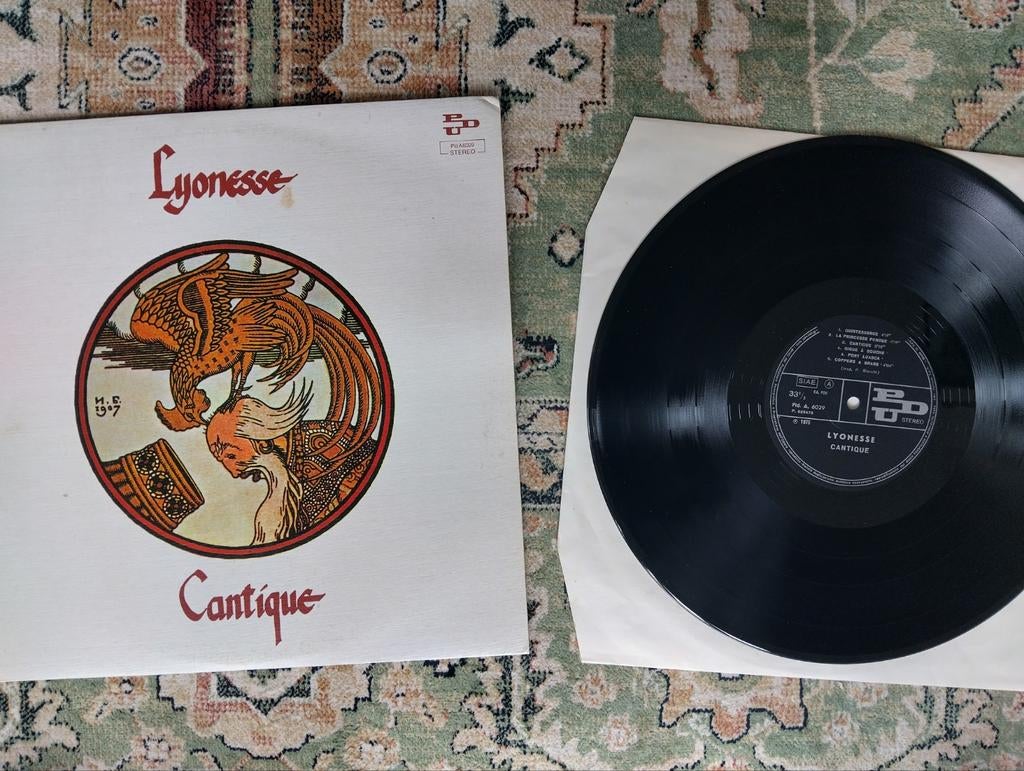 Lyonesse - Cantique Vinyl LP (1975) folk progressive, Ophalen of Verzenden, 1970 - 1979, Gebruikt, 12 inch