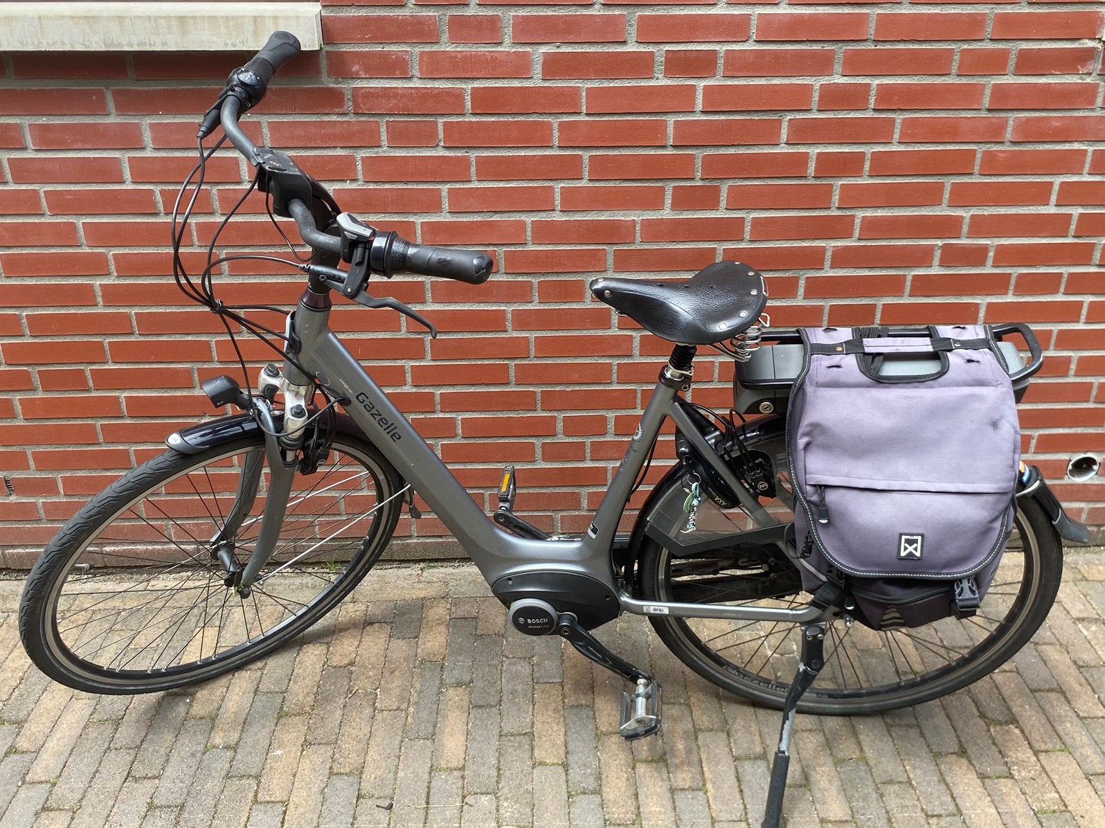 Orange c7+ Gazelle met Brooks b66s zadel, Ophalen, Zo goed als nieuw, Gazelle