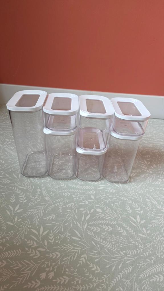 Mepal modula starterset, Huis en Inrichting, Ophalen of Verzenden, Gebruikt, Metaal, Minder dan 50 cm
