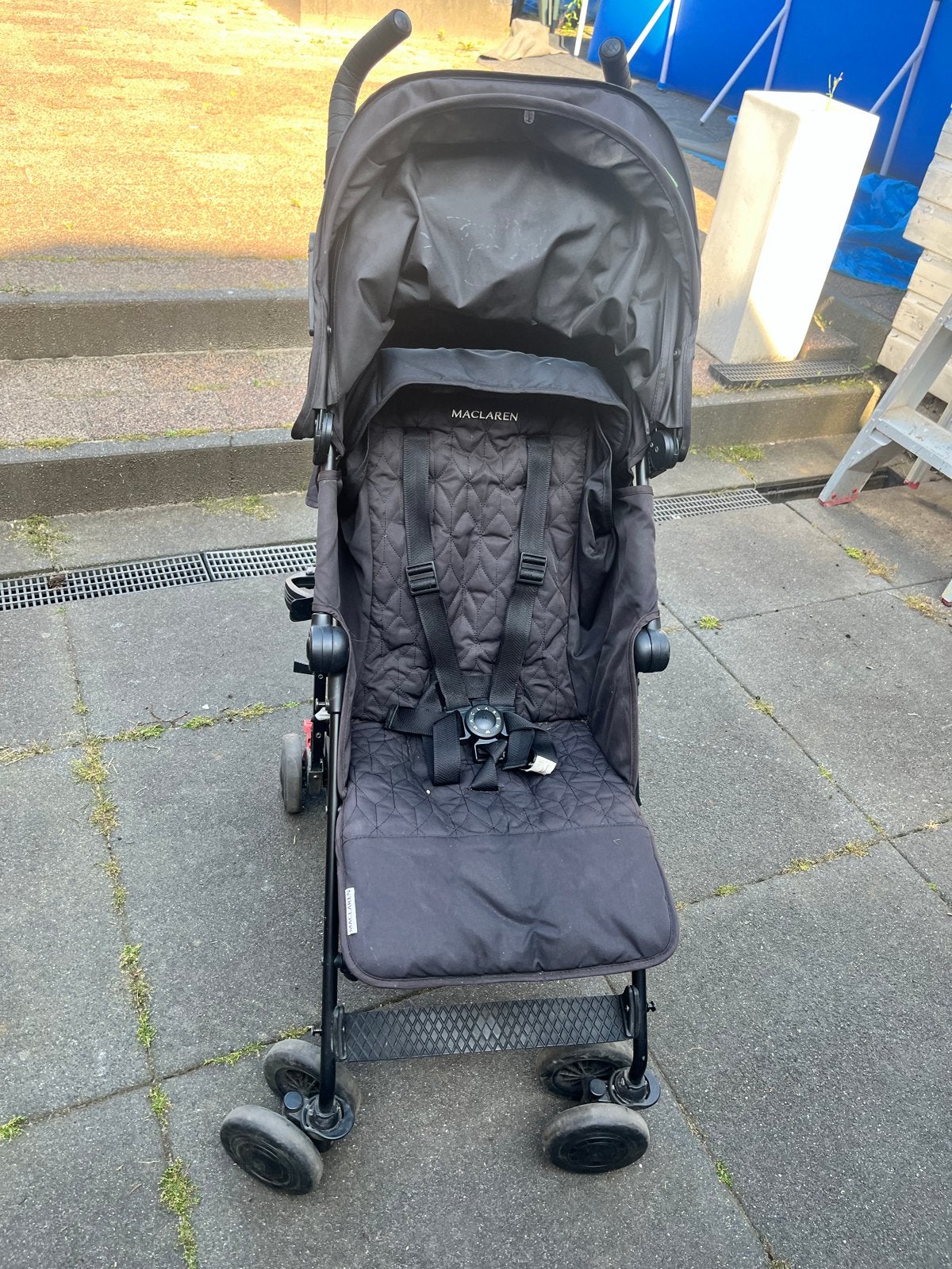 Maclaren buggy met regenhoes - Zo goed als nieuw, Ophalen, Zo goed als nieuw, Kinderwagen, Overige merken