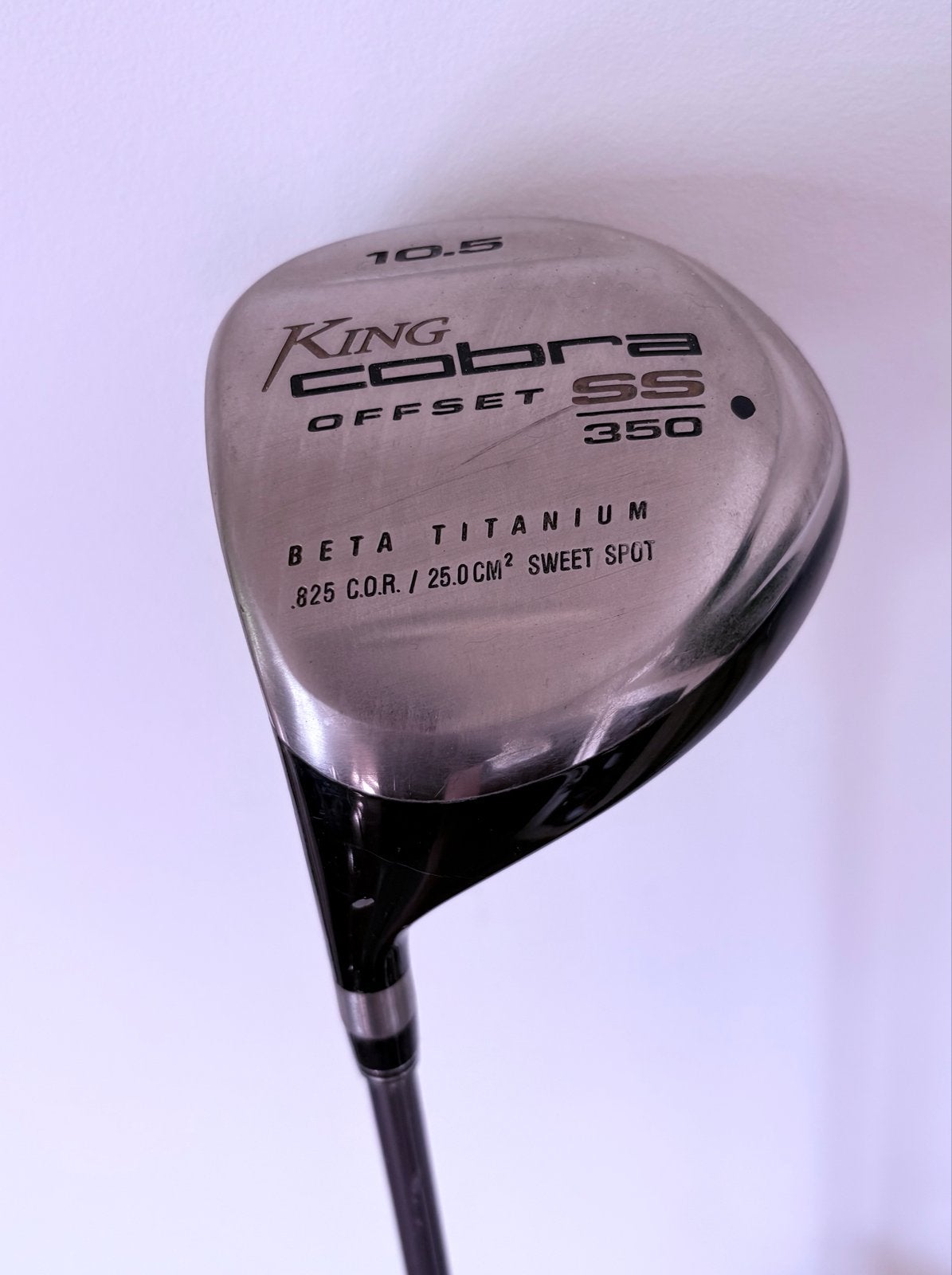 Cobra King 350 SS Driver LH - Regular Flex, Ophalen of Verzenden, Gebruikt, Club, Overige merken