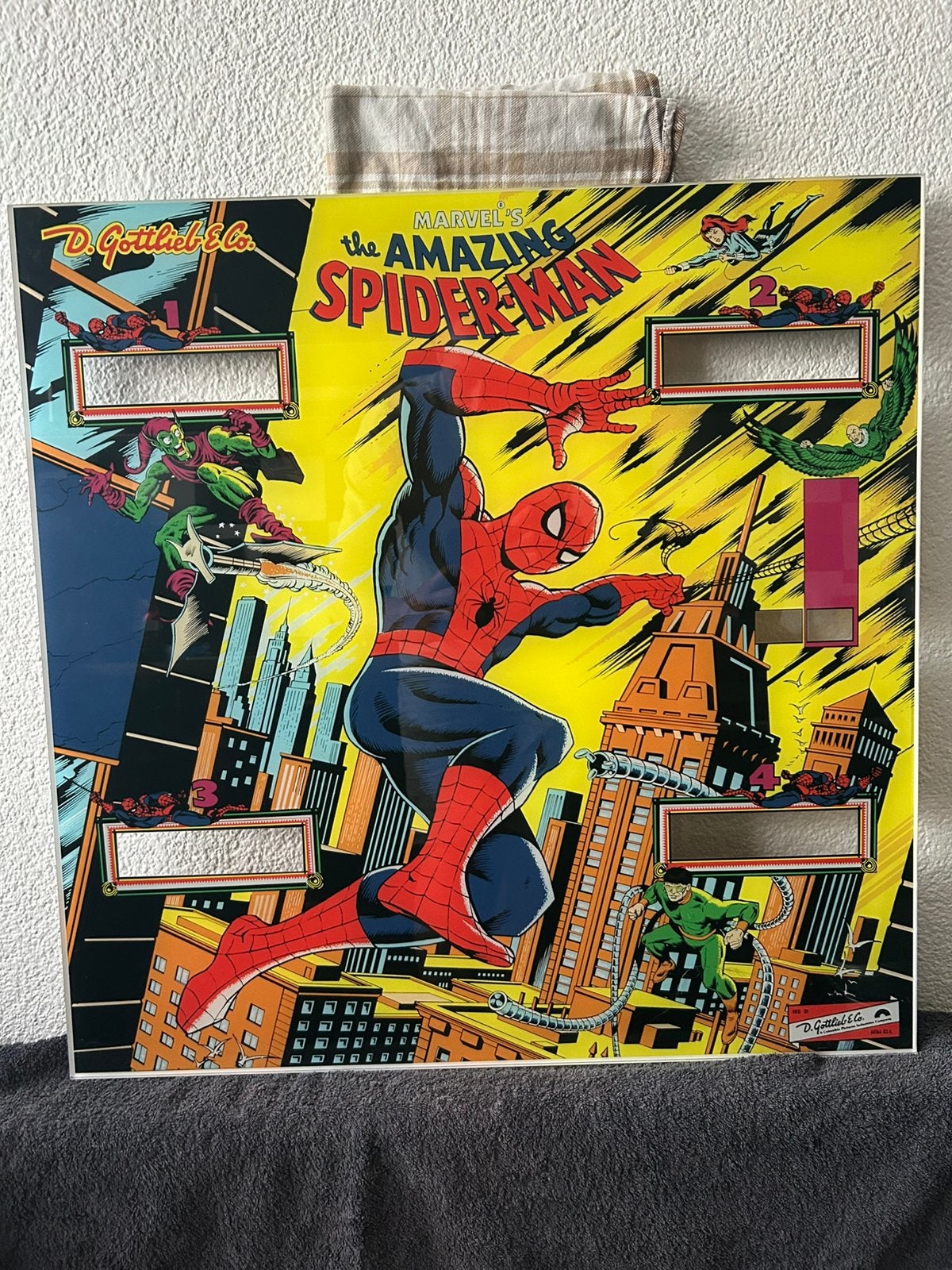 Kopruit (nieuw) d. Gottlieb the amazing spider-man, Verzamelen, Automaten | Flipperkasten, Ophalen of Verzenden, Nieuw, Flipperkast