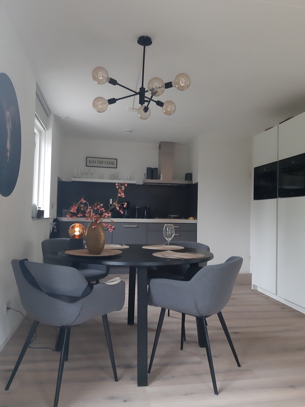 Plafondlamp, Huis en Inrichting, Lampen | Hanglampen, Ophalen, Zo goed als nieuw, Metaal