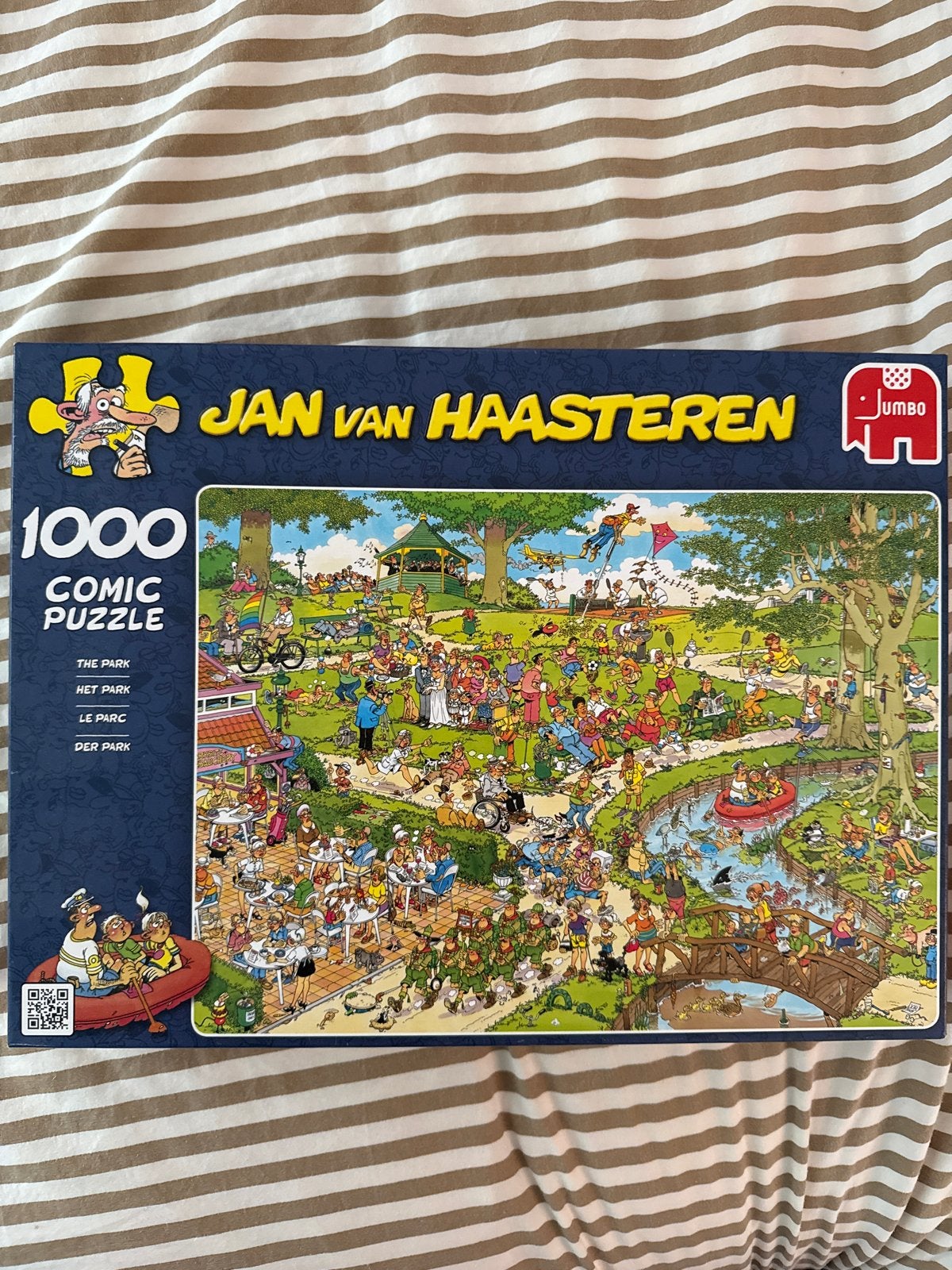 Jan van Haasteren - The Park - 1000 stukjes legpuzzel, Ophalen, 500 t/m 1500 stukjes, Zo goed als nieuw, Legpuzzel