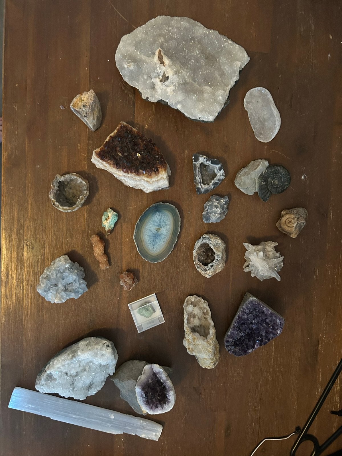 Diverse collectie kristallen en mineralen, Ophalen, Mineraal