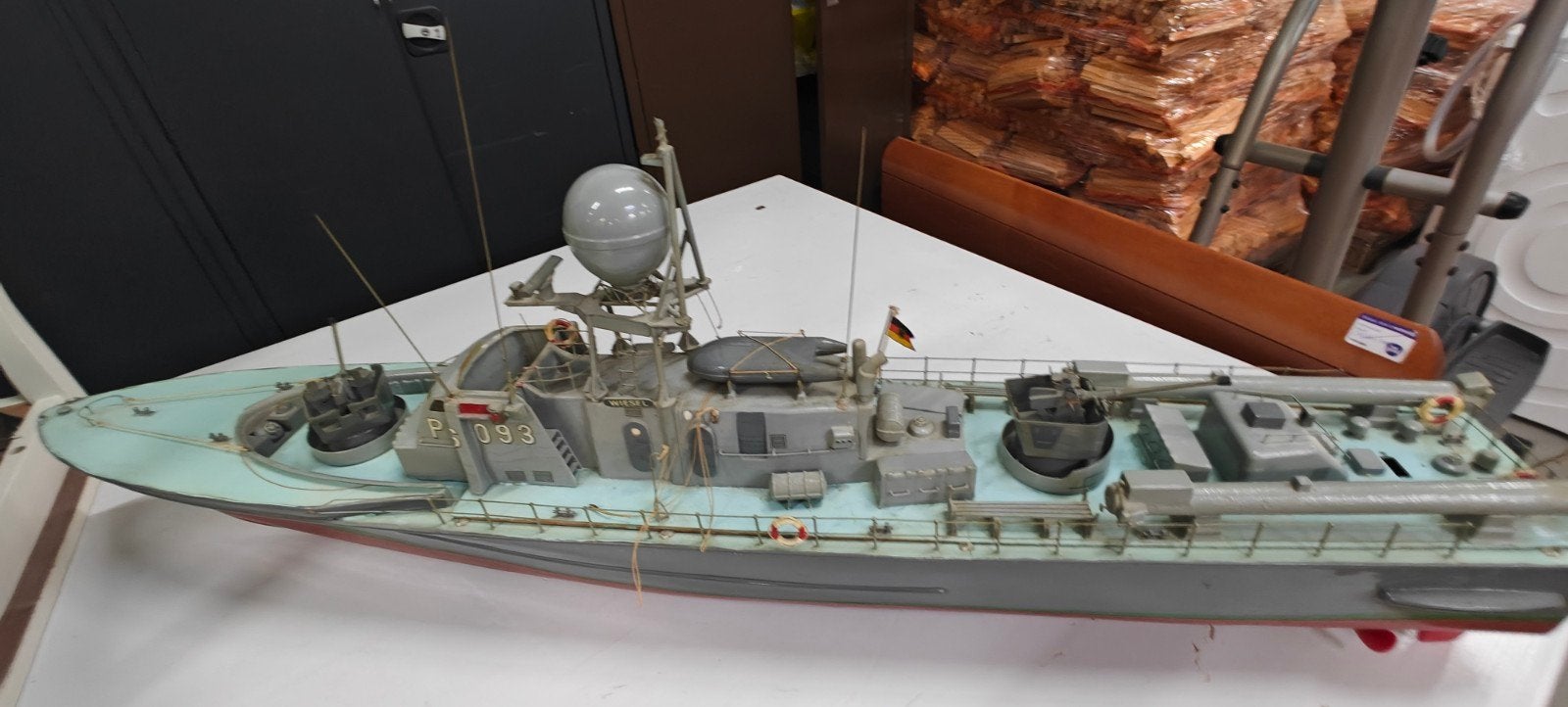 RC Boot Graupner 142 Wiesel Schnellboot HGHarderwijk, Gebruikt, Onbekend, Onbekend, Onbekend