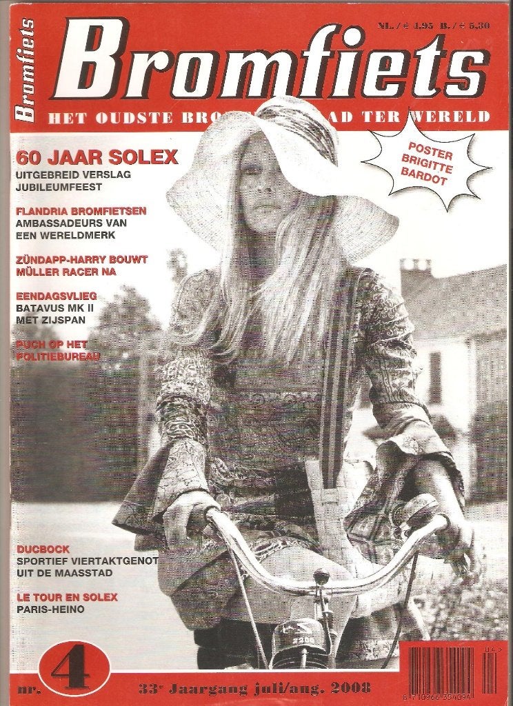 Bromfiets 4-2008 - : Solex – Flandria – Ducbock - Batavus, Boeken, Ophalen of Verzenden, Zo goed als nieuw, Sport en Vrije tijd