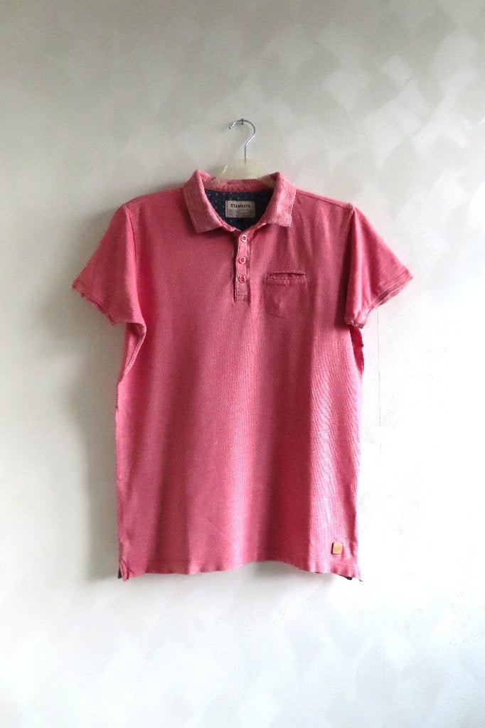 Poloshirt Roze Stangata mt M (G53), Kleding | Heren, Stangata, Maat 48/50 (M), Ophalen of Verzenden, Zo goed als nieuw