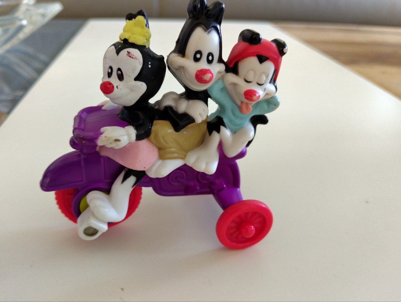 Animaniacs Wakko, Yakko en Dot op scooter - McDonald's, Ophalen of Verzenden, Gebruikt