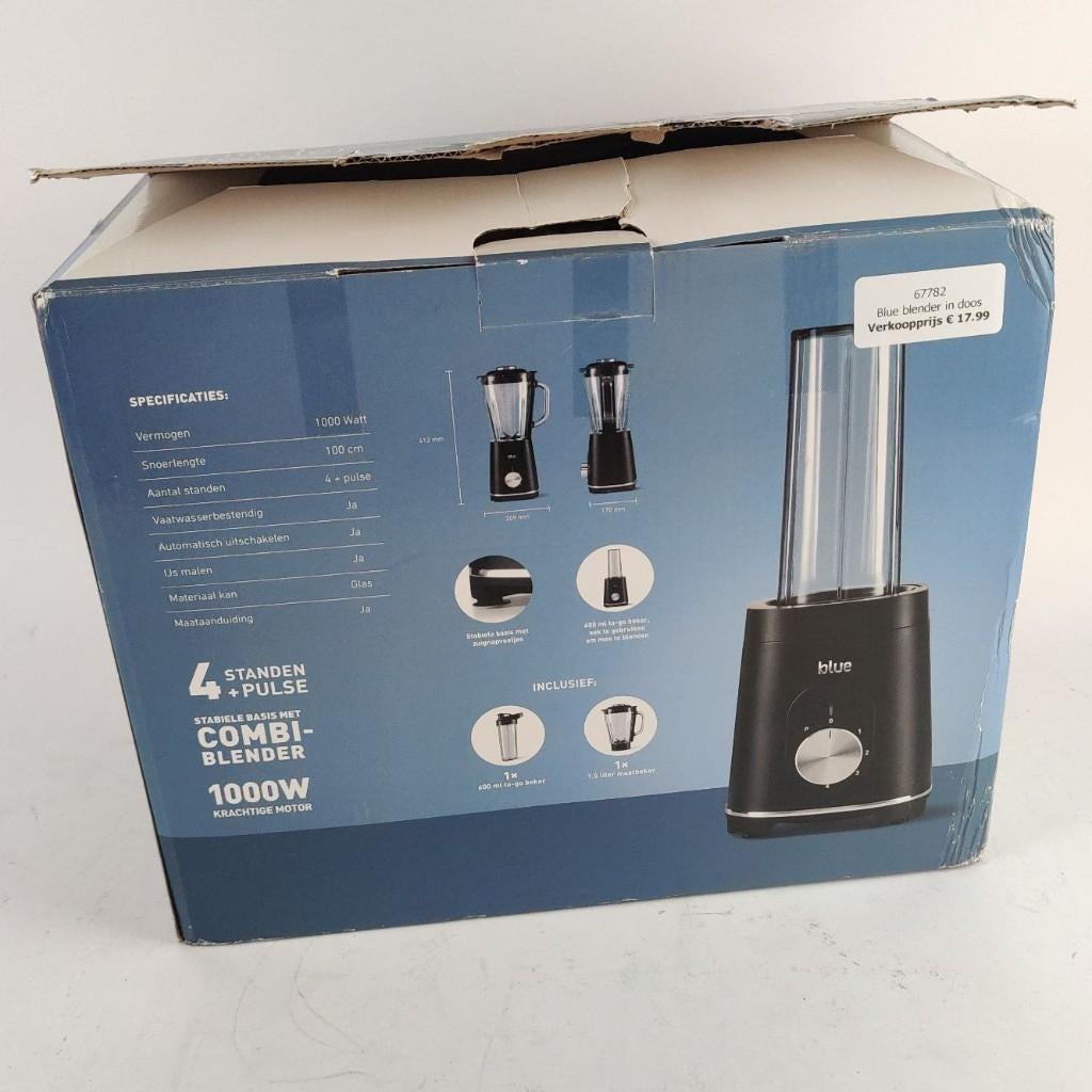 Blue blender in doos || Nu voor maar € 17,99, Ophalen of Verzenden, Huis en Inrichting