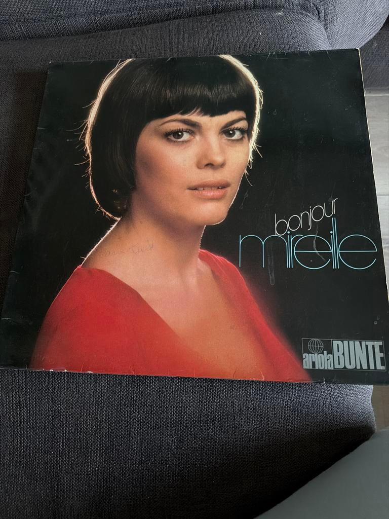 Mireille Mathieu - Bonjour Mireille LP (Ariola Bunte), Cd's en Dvd's, Cd's | Franstalig, Gebruikt, Ophalen of Verzenden
