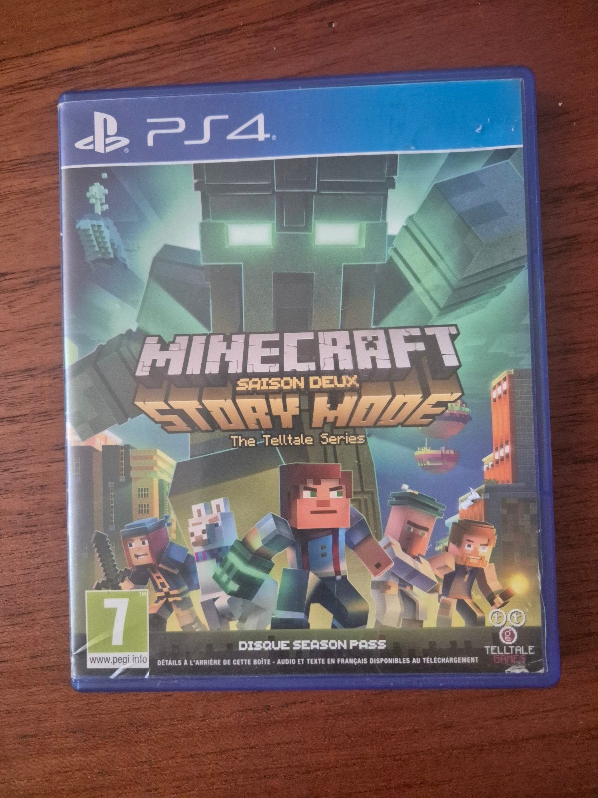 Minecraft Story Mode Seizoen 2 PS4 - The Telltale Series, Spelcomputers en Games, Games | Sony PlayStation 5, Avontuur en Actie