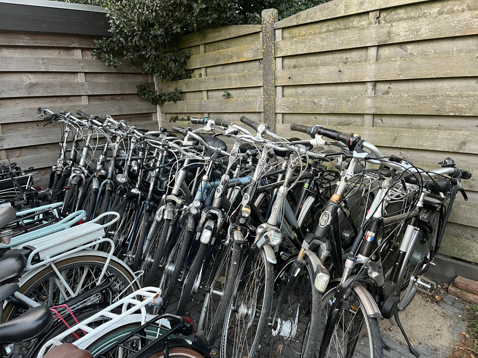 Partij fietsen, Ophalen, Gebruikt