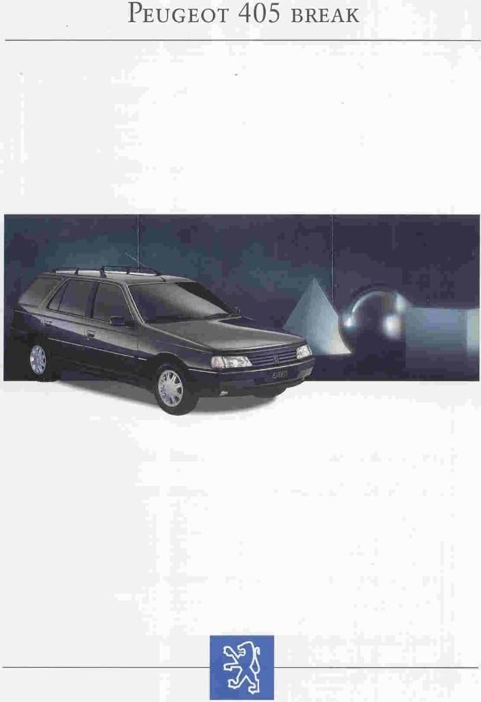 Peugeot 405 Break (1993), Ophalen of Verzenden, Nieuw, Peugeot