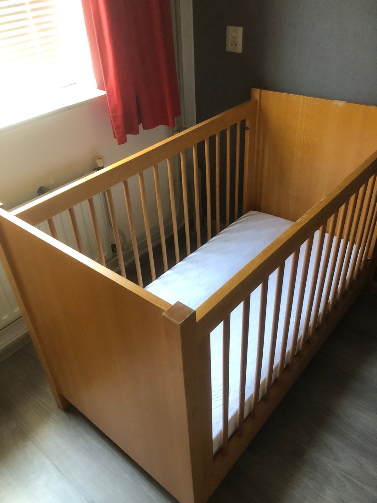 Ledikant en commode, Ophalen, Gebruikt, Ledikant