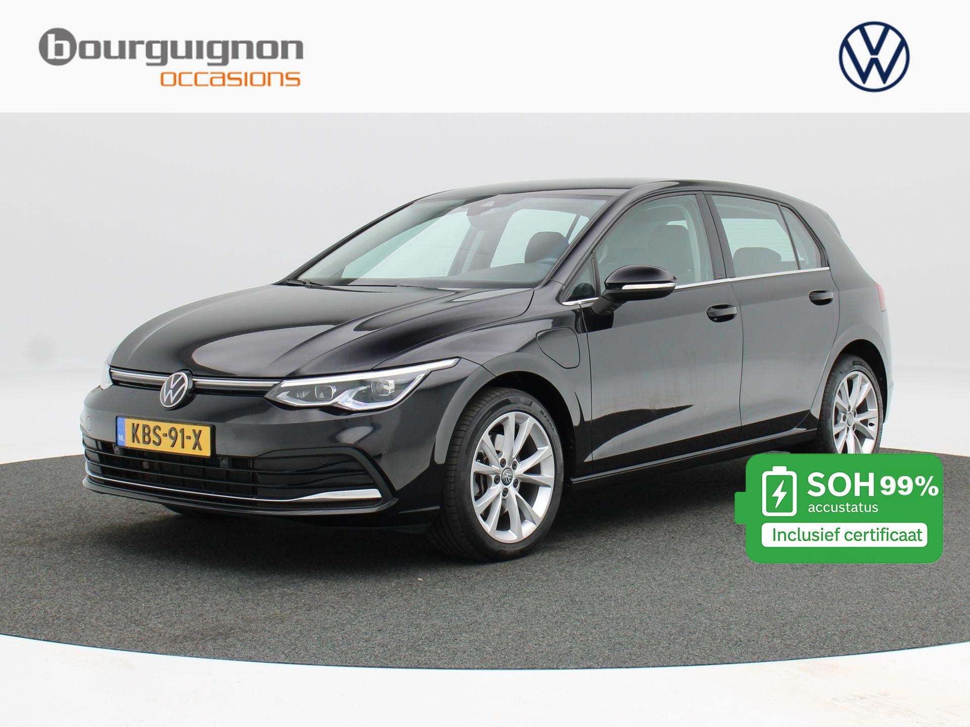 Volkswagen Golf 1.4 eHybrid 204 Pk Automaat Style | Full LED, Gebruikt, 4 cilinders, Zwart, Geïmporteerd