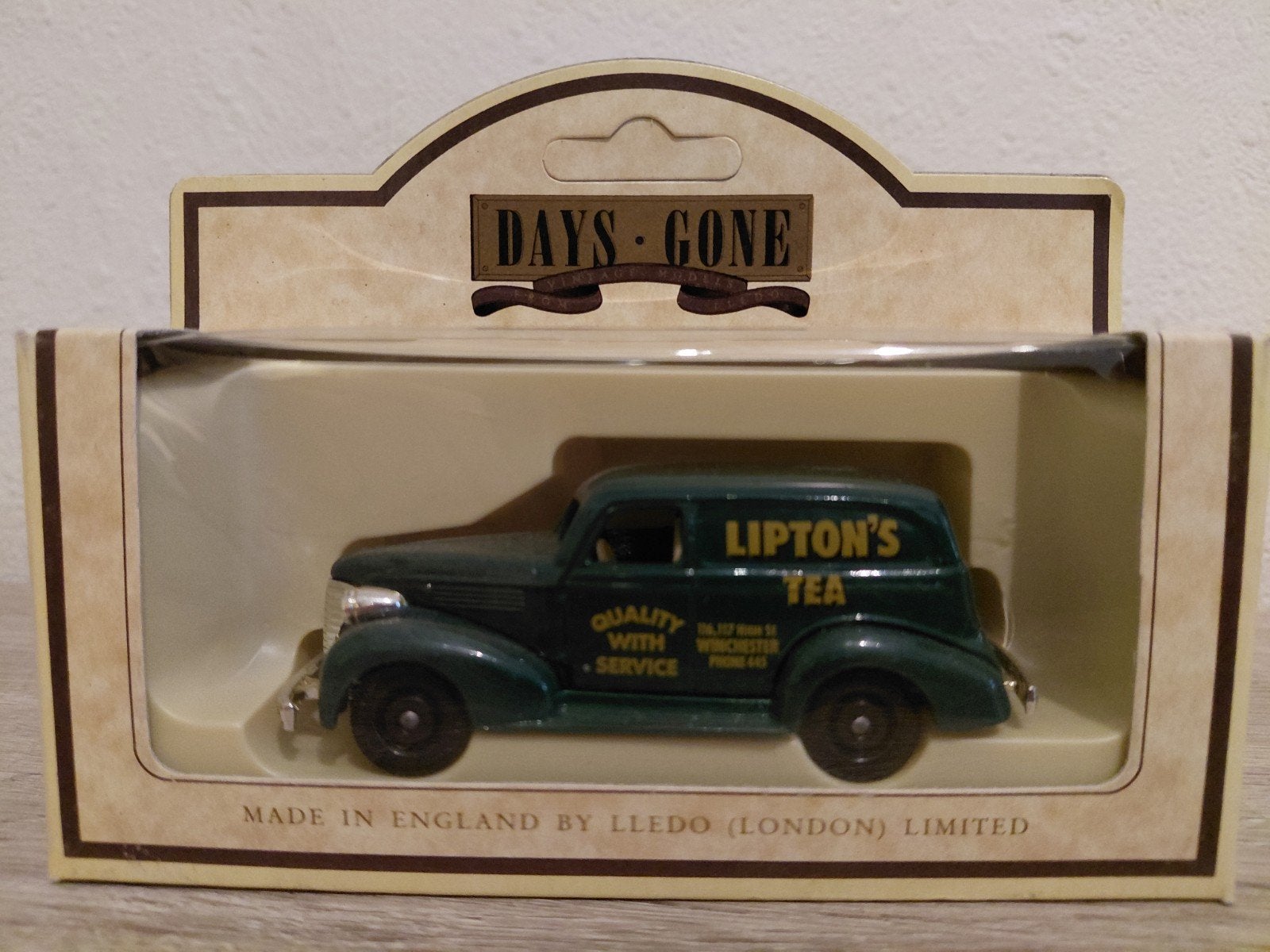 'Lipton Tea' 1939 Chevrolet Panel Van, Overige merken, 1:50 of kleiner, Auto, Verzenden