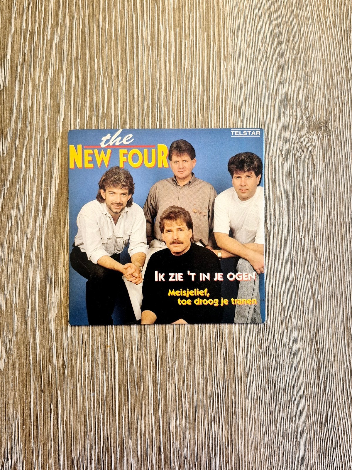 The New Four - Ik Zie 't In Je Ogen CD Single (1993), Cd's en Dvd's, Ophalen of Verzenden, Gebruikt, Schlager, Inclusief doosje