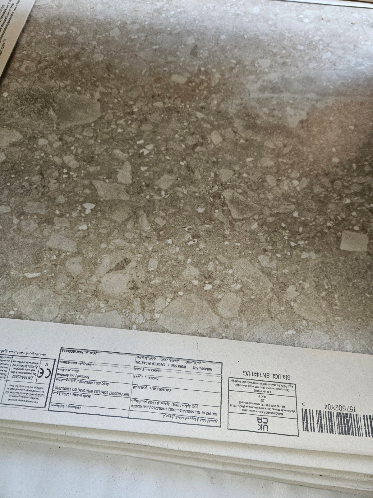 Lombarda Sabbia Vloer- en wandtegels 60x60 cm - ca. 7m², Ophalen
