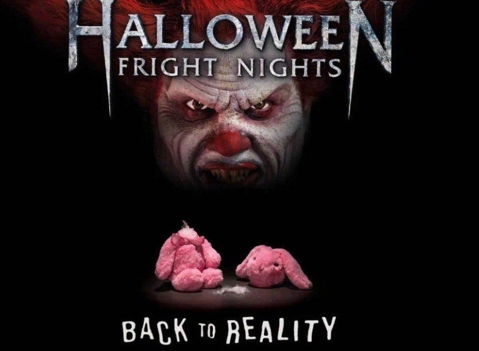 Walibi fright night 2 tickets