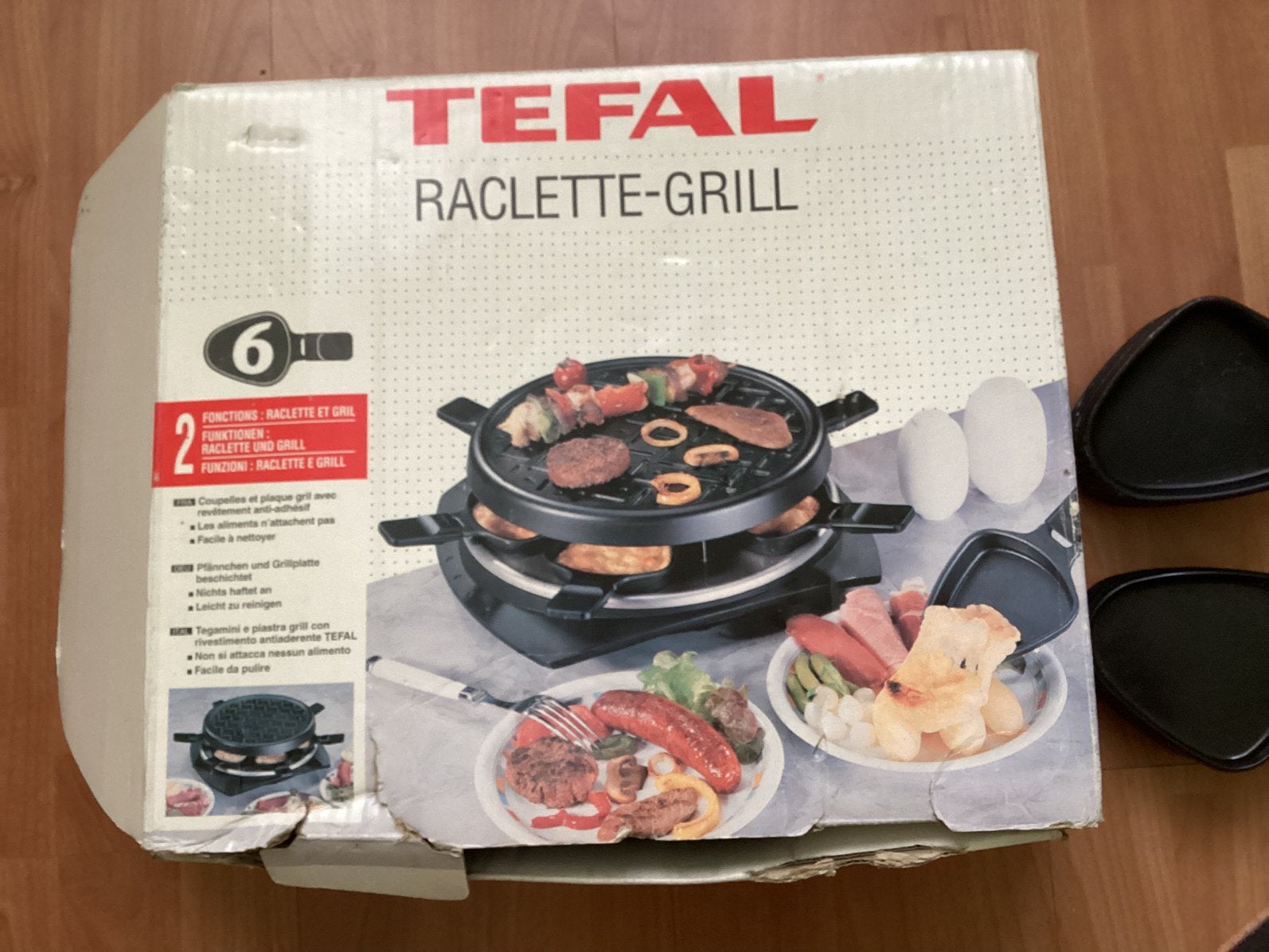 Gourmetstel 6 personen, Ophalen, Gebruikt, 4 t/m 7 personen