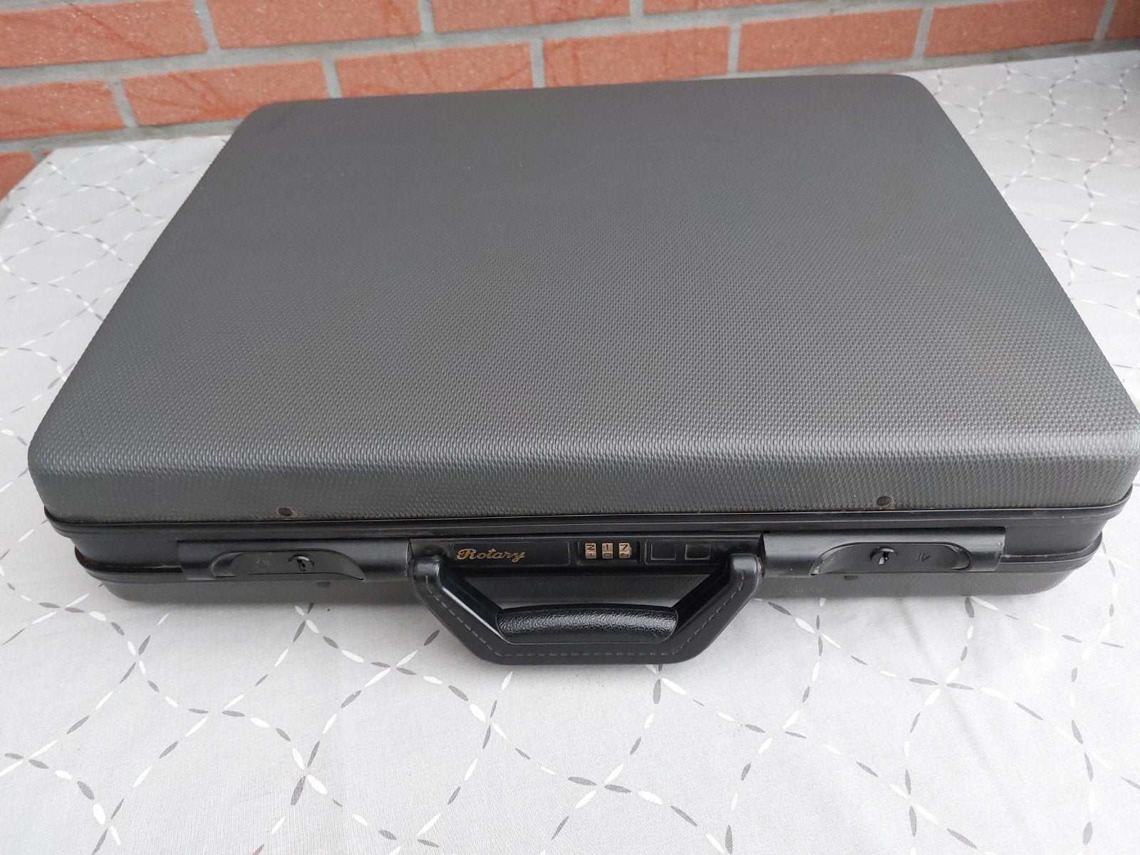 Rotary aktenkoffer, Sieraden, Tassen en Uiterlijk, Koffers, Gebruikt, Hard kunststof, Slot, Minder dan 50 cm