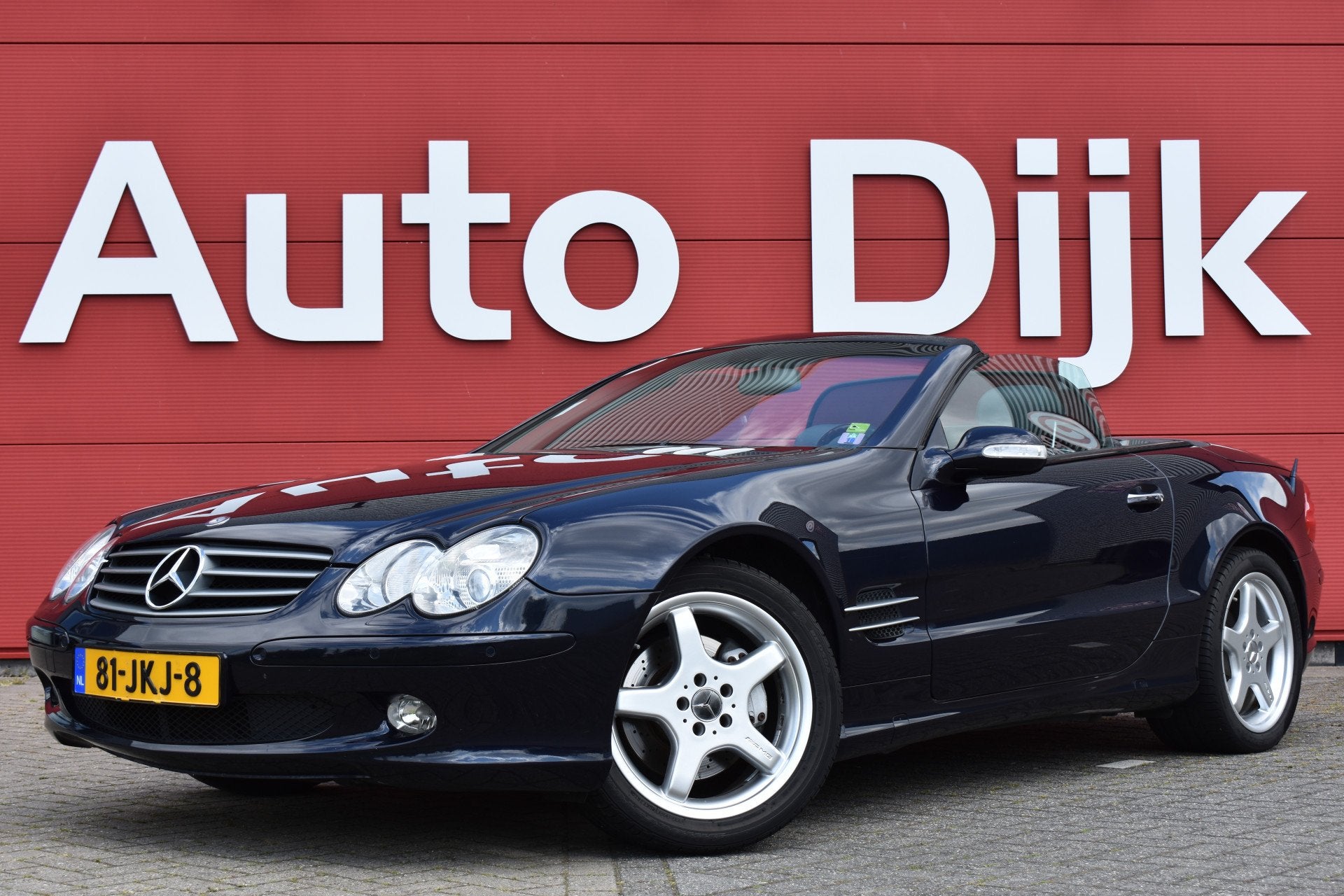 Mercedes-Benz SL-Klasse 500 Bi-Xenon | Leder | AMG uitlaat |, Auto's, Automaat, Achterwielaandrijving, Gebruikt, 8 cilinders