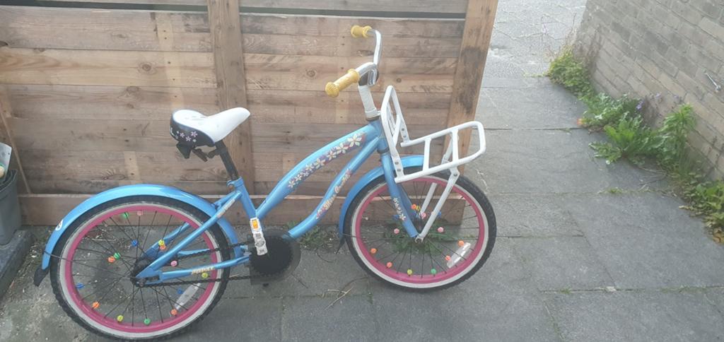 20 inch kinderfiets, Minder dan 47 cm, Ophalen of Verzenden, Gebruikt, Staal