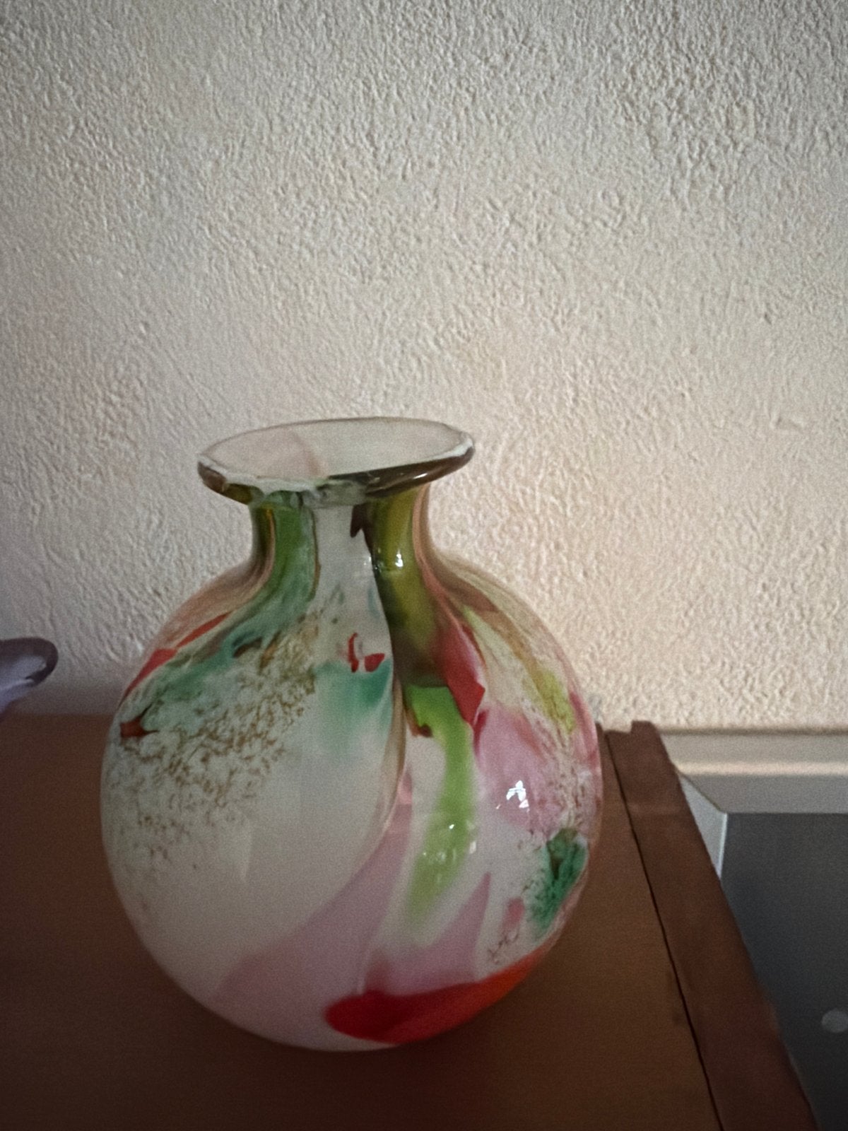 Fidrio vaas, 13 cm hoog, 12 cm breed, Ophalen