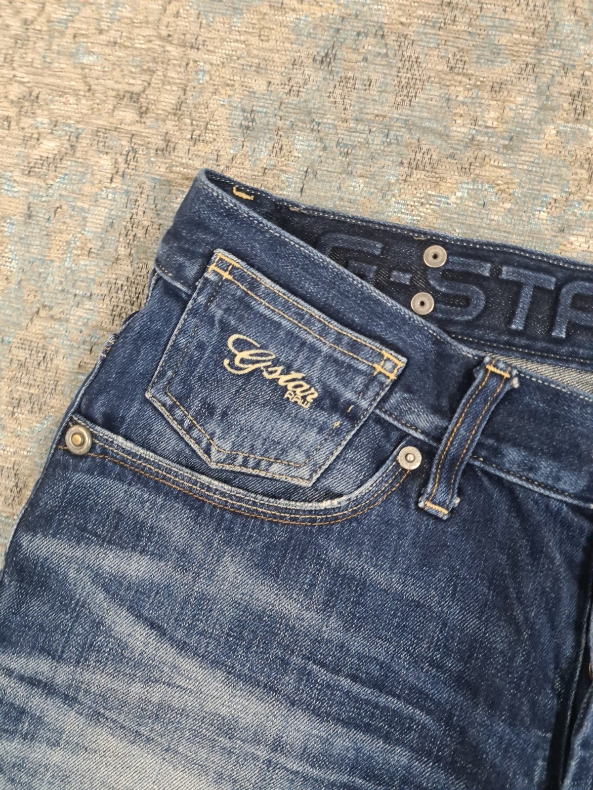 G-Star Coder Straight W30 L30 100% katoen Bronno3030 Blauw, G-Star Raw, https://www.g-star.com/nl_nl/customer-service, W32 (confectie 46) of kleiner