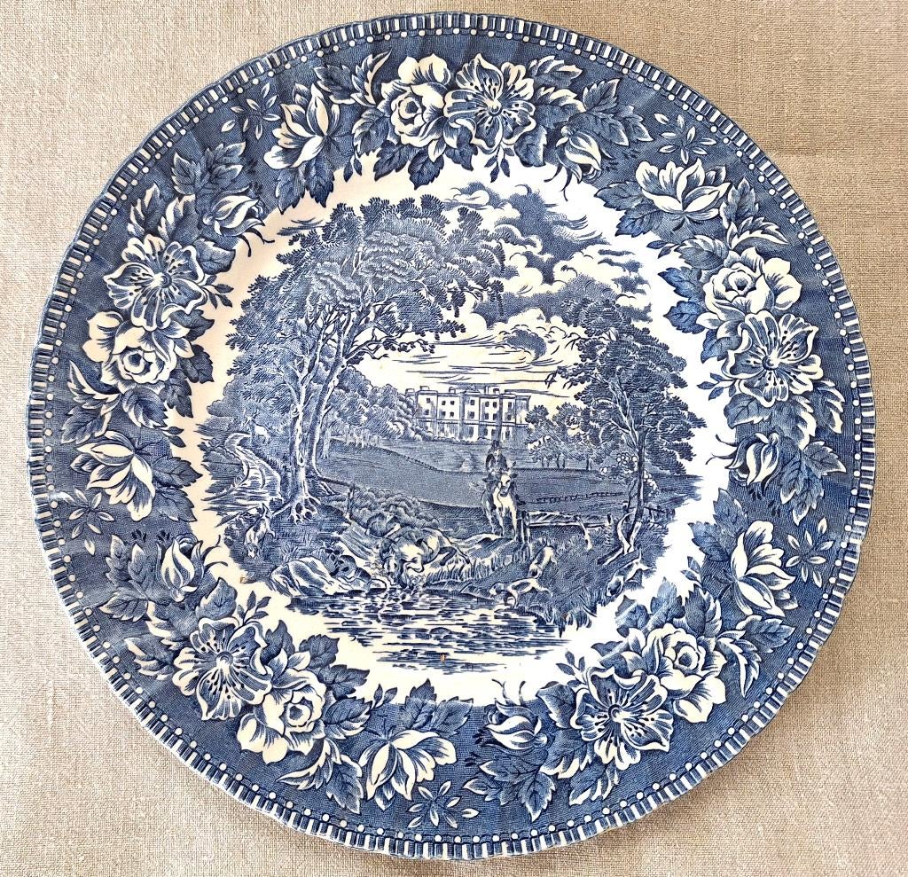 Oud engels bord, Jacht, Englands heritage Aynsley& Co, Antiek en Kunst, Ophalen of Verzenden