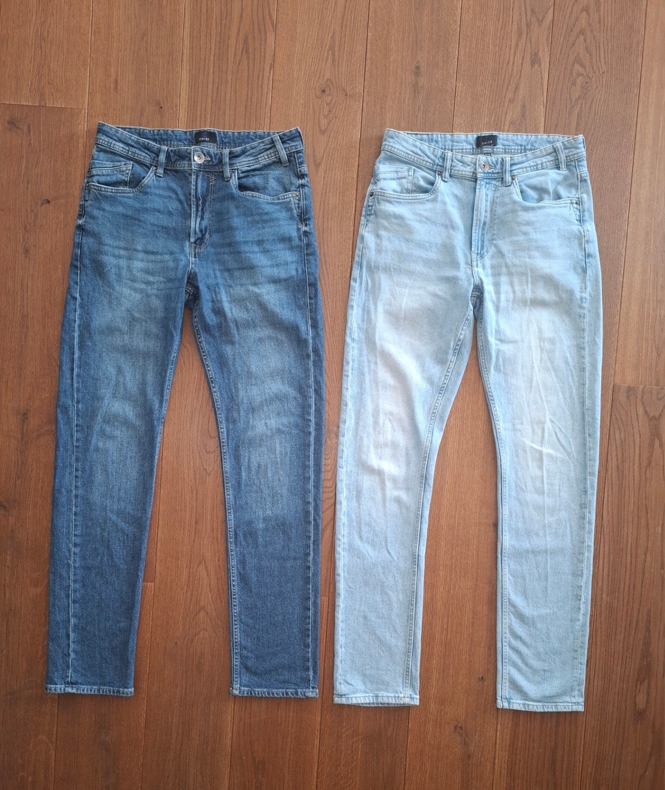 2x jeans Chief type Darryl 29/36, Ophalen of Verzenden, Zo goed als nieuw, Blauw, W32 (confectie 46) of kleiner