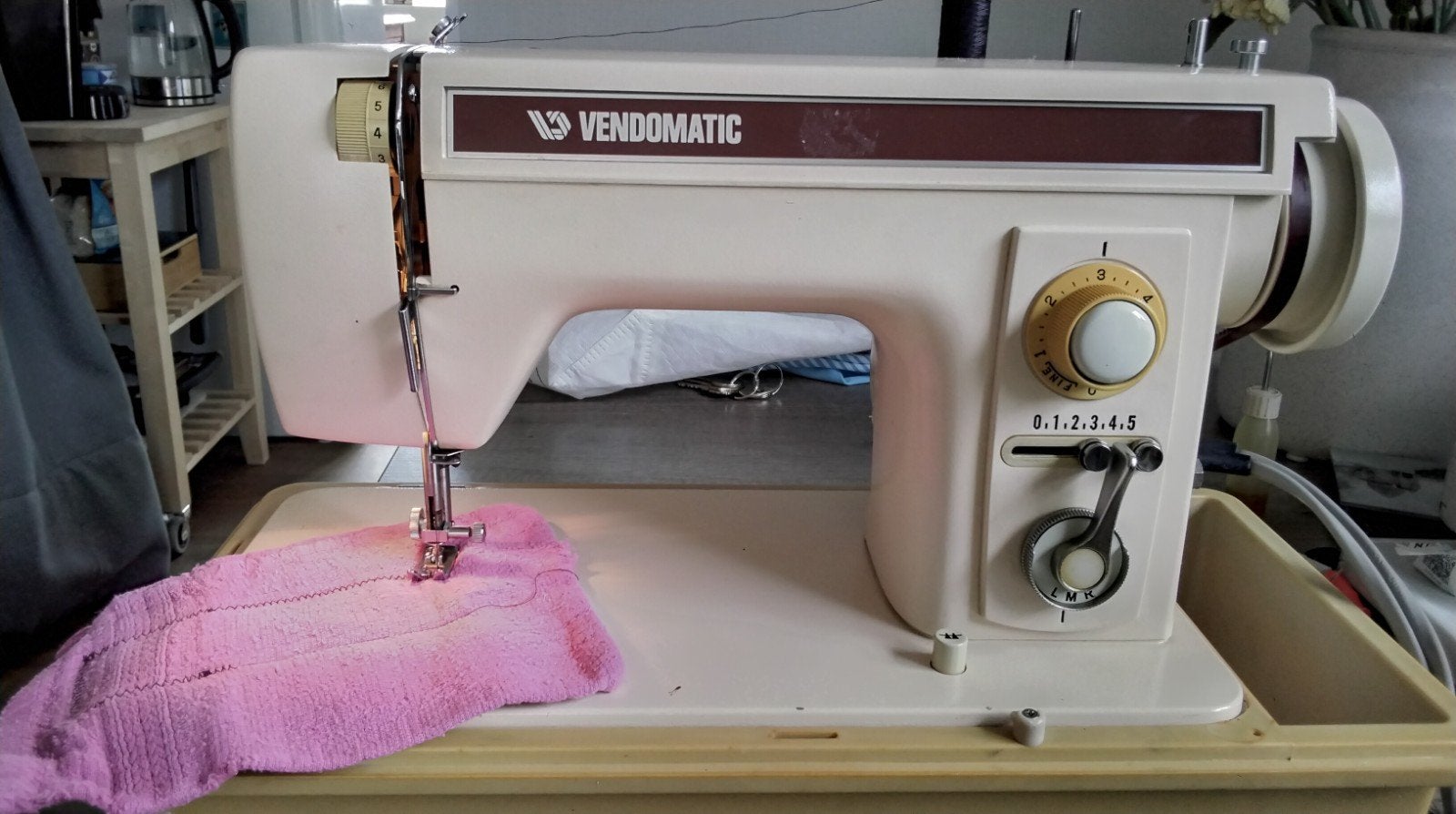 Vendometic naaimachine., Ophalen of Verzenden, Gebruikt, Naaimachine, Overige merken