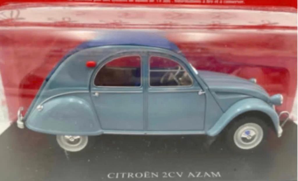 Citroen 2CV AZAM 1964 TEST SERIE 2CV schaal 1/24, Verzenden, Nieuw, Auto, Overige merken